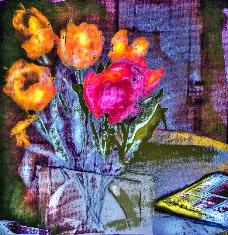 Tulips On Table - 2014